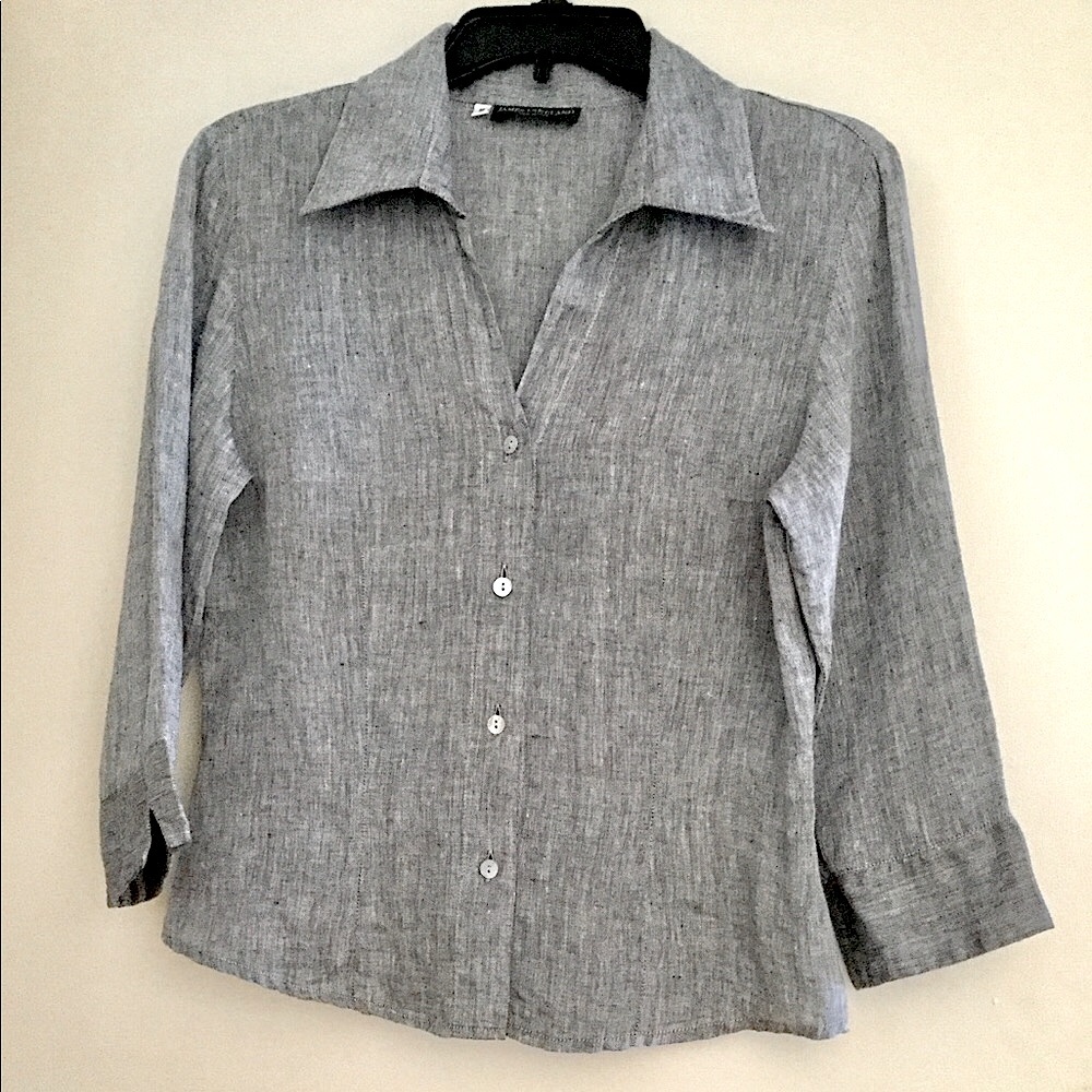 Vintage James Lakeland linen blouse